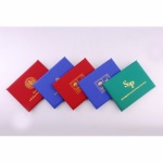 ปกเกียรติบัตร ปกใบประกาศ - รับผลิตปกปริญญาบัตร - ภัทรการพิมพ์