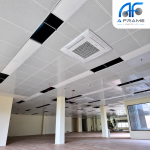 ฝ้าเพดานอลูมิเนียมเจาะรู/แผ่นทึบ (TILE CEILING PERFORATED/SOLID) - ผู้ติดตั้งและจำหน่ายอลูมิเนียมคอมโพสิต อลูมิเนียมประดับอาคาร