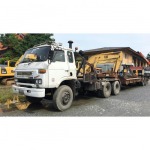 Rent a 18-wheel trailer cheap price - Loe Petch Construction Part., Ltd.