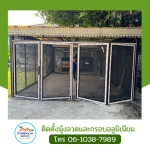 มุ้งลวดบานเฟี้ยม สั่งทำพิเศษ นนทบุรี - มุ้งลวดราคาถูก ช่างศักดิ์