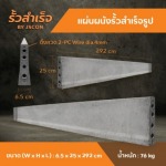 แผ่นรั้วสำเร็จรูป - โรงงาน Precast ปทุมธานี