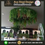 รับจัดดอกไม้ตามแบบ - รับจัดซุ้มโครงเหล็กบ้านและสวน - เอวาฟลาวเวอร์