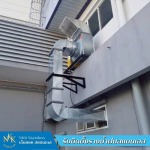 รับทำท่อดักท์โรงงาน ปทุมธานี - รับติดตั้งรางน้ำฝนสแตนเลส - เอ็นเคเคสแตนเลส