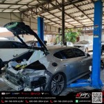 อู่ทำสีรถไฟฟ้าEV มีนบุรี - อู่ซ่อมรถ Tesla รถ BYD - KPT Body Service