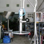 เครื่องผสมแป้ง และผง ระบบริบบอน (ribbon  mixer) - รับสร้างเครื่องจักรบรรจุ เค พี วี แมชชีน 