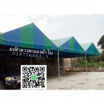 เต็นท์ผ้าใบทรงจั่ว - ร้านรับติดตั้งผ้าใบกันสาด ธนบุรี - ยงฟ้า ดาวคะนอง