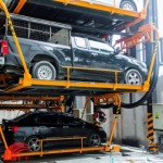 รับเหมาปรับปรุงลานจอดรถ - รับสร้างอาคารจอดรถ อัตโนมัติ - Yintian E - Parking