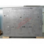 ป้าย MIMIC หน้าตู้ Control - บริษัท เอเจเจ ลาเบล จำกัด