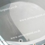 งานเคลือบFRP ถังเหล็กบ่อบำบัดน้ำเสีย(ภายใน)