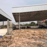 ต่อเติมโครงสร้างหลังคา กันสาดหน้าบ้าน - รางน้ำฝน สระบุรี สัมฤทธิ์รางน้ำ