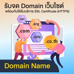 รับจด Domain เว็บไซต์