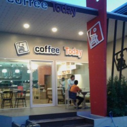 งานก่อสร้าง ตัวอย่างรับงานก่อสร้าง ร้านกาแฟ 