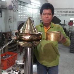 ที่เติมน้ำมันตะเกียงสเตนเลส