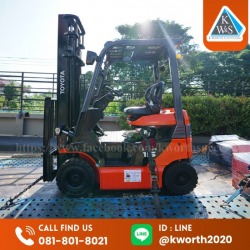 บริการเช่ารถโฟล์คลิฟท์ไฟฟ้าโตโยต้า