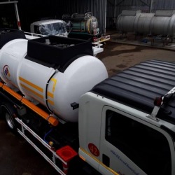 Tankers on trucks, Rayong