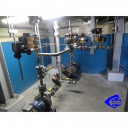 Steam Pipe System Installation