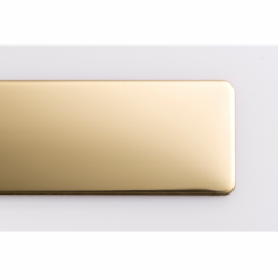 แผ่นสแตนเลสสีทองเหลือง (Brass)