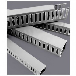 รางเก็บสายไฟ PVC ราคาส่ง (Wiring Ducts)
