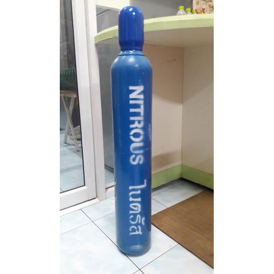 ท่อไนตรัส ขนาด 2 คิว ราคา 3,700 บาท เติมไนตรัส  ถังไนตรัสออกไซด์  ไนตรัสเติมรถ 