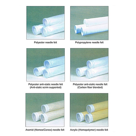 Filter Bag Media (ถุงกรองฝุ่น) ผ้ากรองฝุ่น  วัสดุกันฝุ่นอุตสาหกรรม  ผลิตไส้กรองฝุ่น  filter bag  air bag filter 