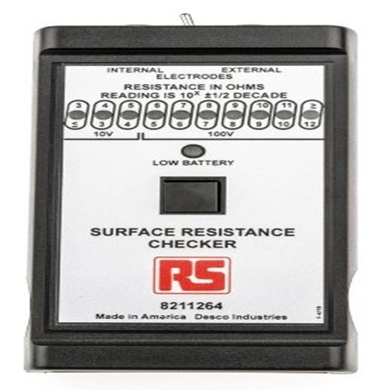 เครื่องวัดไฟฟ้าสถิตย์ ราคาถูก เครื่องวัดไฟฟ้าสถิตย์ ราคาถูก  RS PRO Surface ESD Tester  เครื่องวัดประจุไฟฟ้า  โว ล ต์ มิเตอร์ แบบ ไฟฟ้าสถิต 