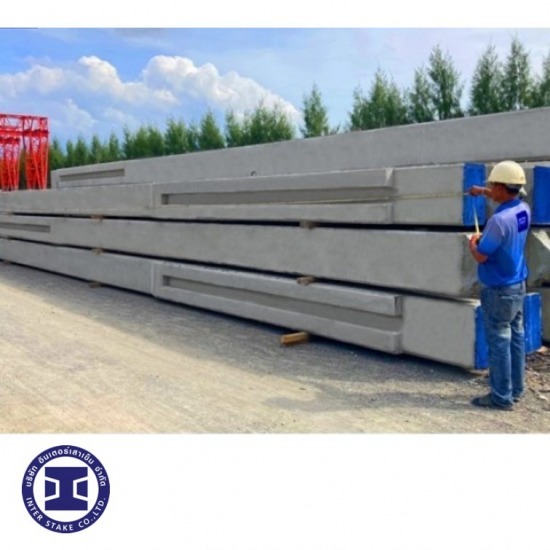 Supplier of dam piles in Ayutthaya. Supplier of dam piles in Ayutthaya. 