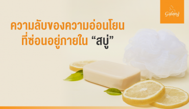 ความลับของความอ่อนโยน ที่ซ่อนอยู่ภายใน “สบู่”