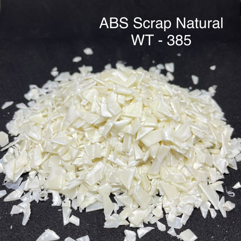 เม็ดพลาสติก ABS Scrap Natural เม็ดพลาสติก ABS Scrap Natural