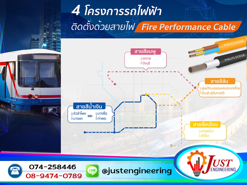 รับติดตั้งสายไฟฟ้าเฟ้ลปส์ ดอด์จ สายไฟฟ้าปลอดภัย หาดใหญ่